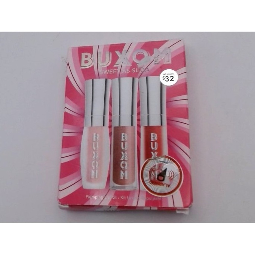 Buxom - Sweet as Suga, 3 Pc Plumping Lip Kit, BRAND NEW IN BOX